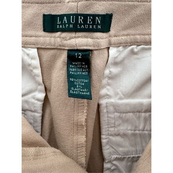 Lauren Ralph Lauren Khaki Capris, size 12 - Picture 5 of 9
